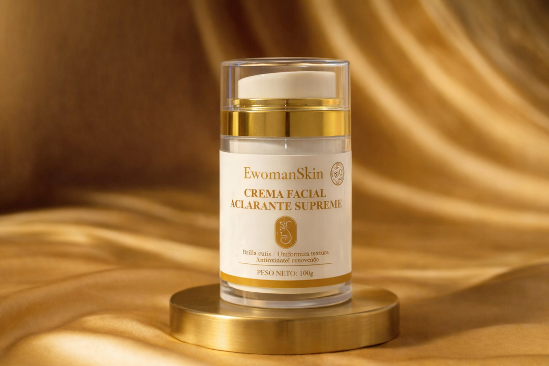 Crema Facial Aclarante y Rejuvenecedora – Piel Uniforme y Juvenil