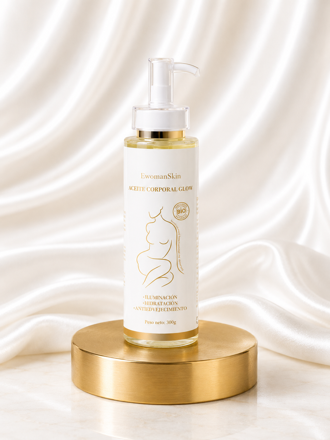Aceite corporal iluminador