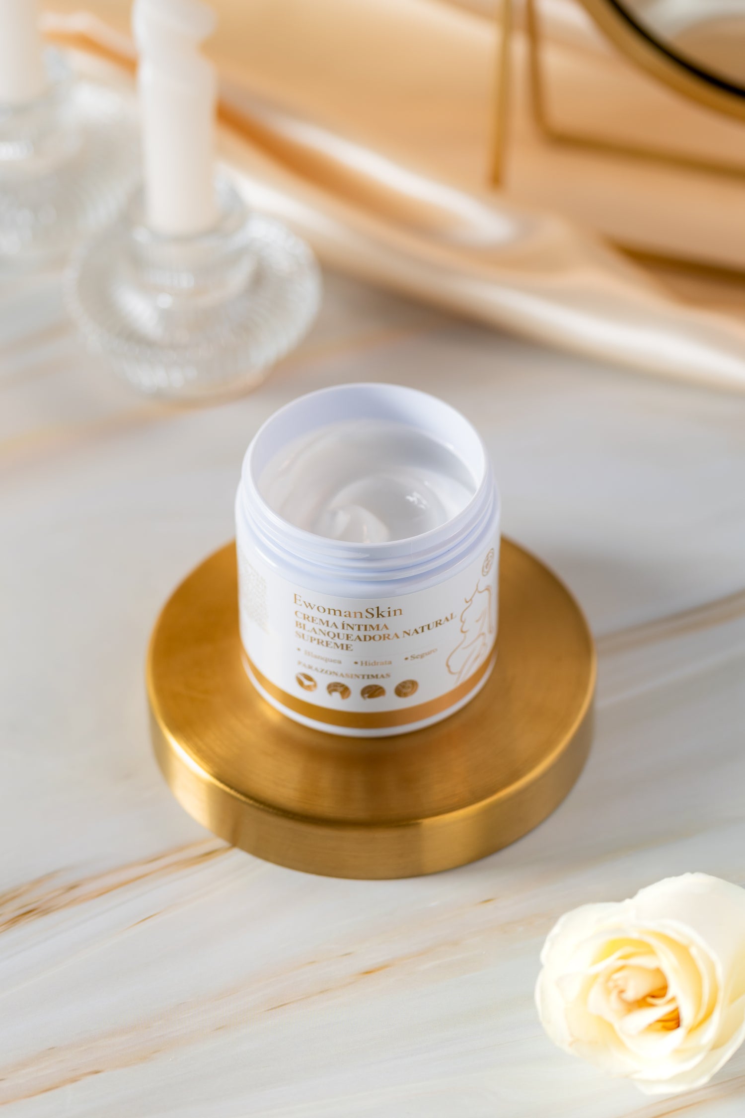 Crema Intima Blanqueadora Antimanchas natural